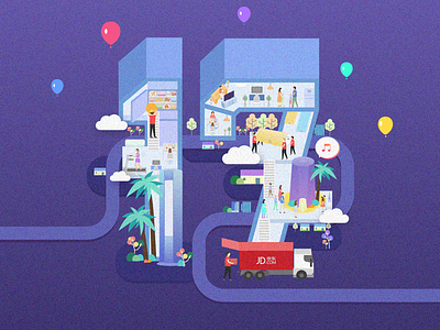 17 of the evolution design graphic illustration ui