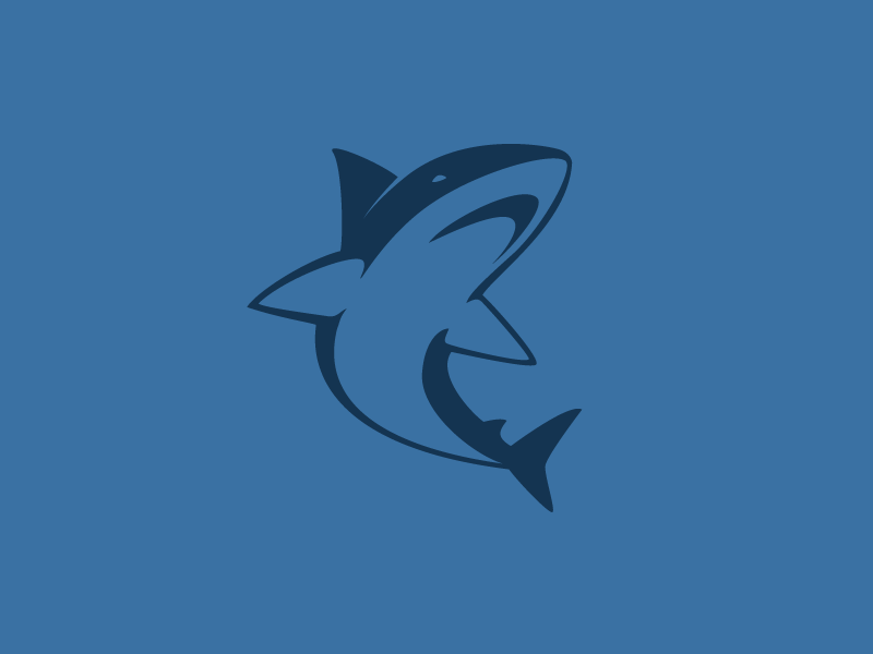 AOTD: Shark by Amanda Donovan on Dribbble