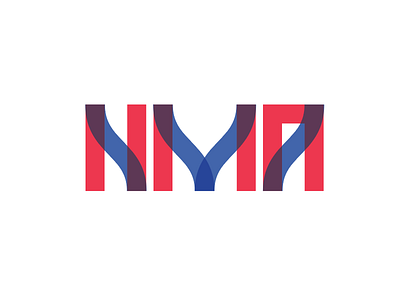 Initial Experiments a custom initial letters logo m monogram n symmetry