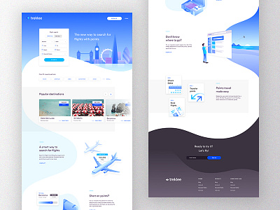 Landing page coming soon flights illustration landing placeholder travel