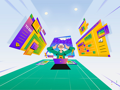 To Do 2d animation animation business cloud explainer video hewlett packard hewlett packard enterprise hpe motion design motion graphics saas tech