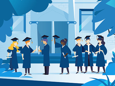 Graduates illustration