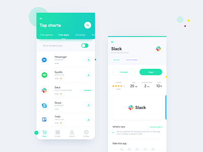 Google Play Store / Redesign by Pablo Monachese on Dribbble