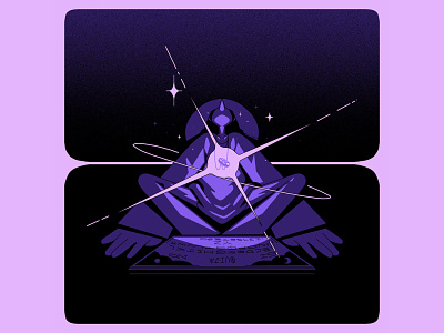 Ouija Witch art branding design digital art illustration illustrator ilustración magical witch