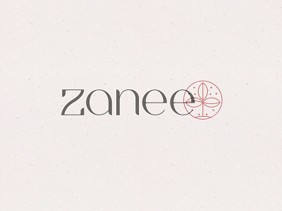 Logo ZANEE beauty bio branding cosmetics custom identification logo logotype natural organic sign visual