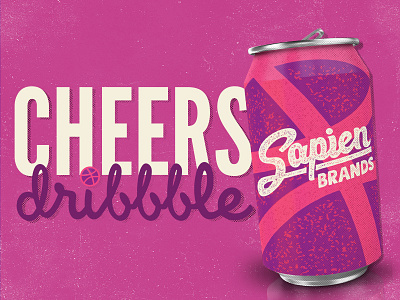 Dribbble Debut agency beer branding debut dribbble first shot