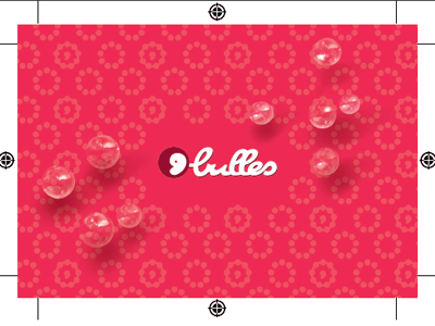 9 bulles - 9 bubbles e commerce epic identity logo pregnancy