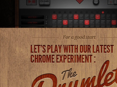 Chrome Experiment