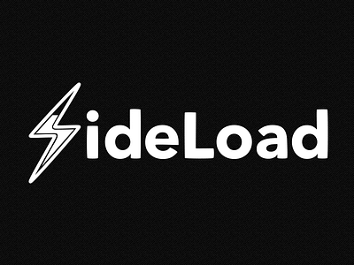 Sideload - Angelhack SF Fall 2012 angelhack app apps bolt hackathon ios ipad iphone light lightning logo native sideload