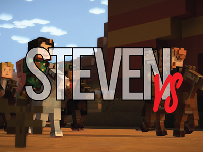 StevenVs Overlay branding gamer logo minecraft mixer streamer twitch video games
