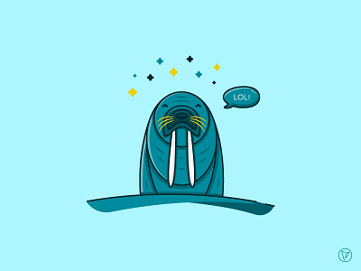 LOL Walrus animal illustration lol walrus