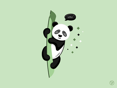 LOL Panda animal cute illustration lol panda