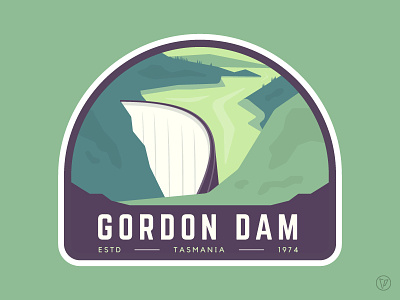 Tasmania Patch - Gordon Dam