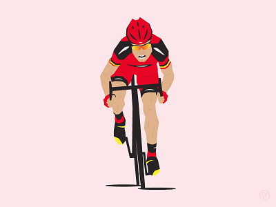 Cadel Evans cycling cycling kit design illustration illustrator ride app vector