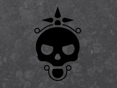 Natura Gothique // Logo Design black brand branding goth gothic gothique jewelry logo natura natural nature skull