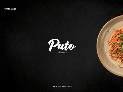 Pato Logo animation app arabic art brand branding design flat identity illustration illustrator ios lettering logo minimal spaghetti type ui ux vector