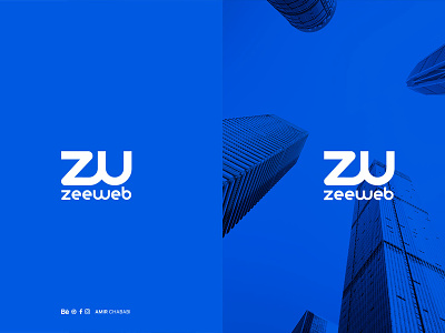 Zee Web logo animation app arabic arabic logo art brand branding design flat identity illustration illustrator ios lettering logo minimal type ui ux vector