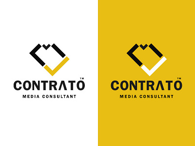 CONTRATO | MEDIA CONSULTANT branding graphic design identity branding logo