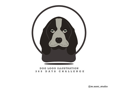 dog logo illustration illustration