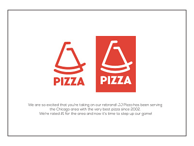 JJ Pizza Logo| Challenge challenge design logo thirtylogos