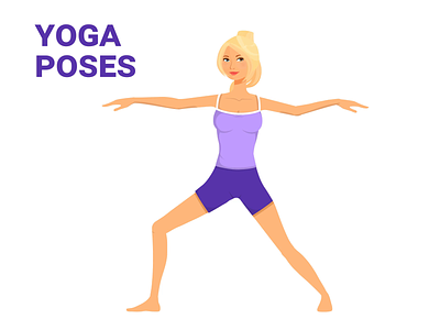 Yoga poses 2d animation animation asana character duik yoga yoga app