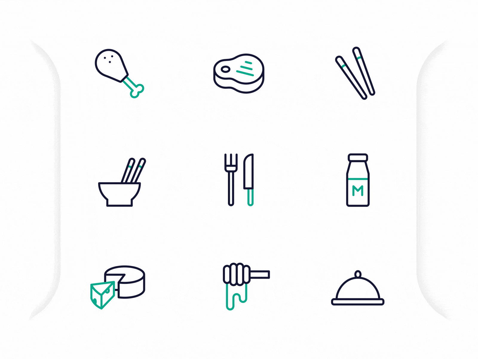Food Animated Icons #3