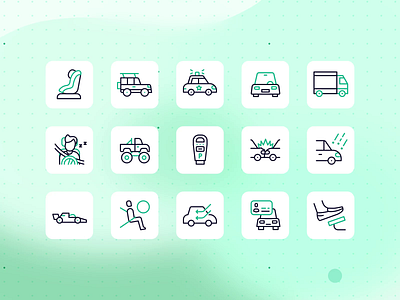 Cars Icon Group animated icons animation icon