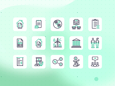 Economy Icon Group animation design icon