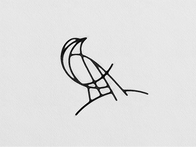 Ruck bird branding line art logo luxury minimal premium simple symbol visual identity