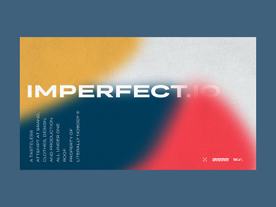 Warmup — Imperfect adobe xd art art direction color design graphic design type ui uiux ux