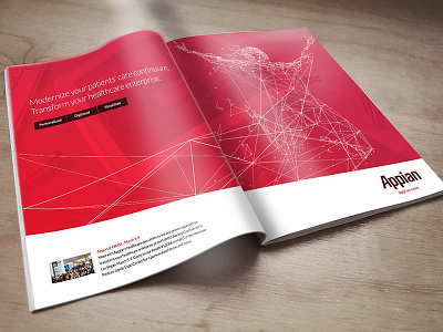 Appian Magazine Ad advertising creative direction design layout magazine print