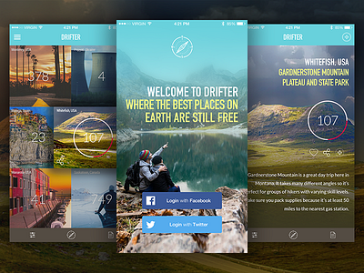 Drifter App founder mobile app social platform social tech ux