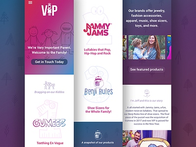 VIP - Mobile Website advertising branding design direct marketing event marketing identity marketing print
