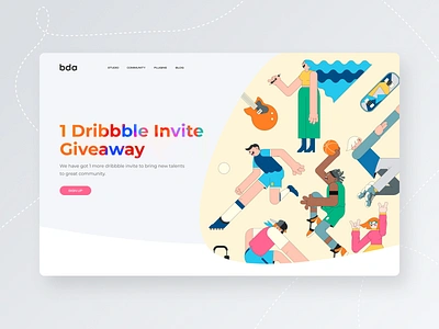 Dribble Invite Giveaway design dribbble invite free giveway illustration invitation invite invite giveaway invites giveaway uiux vector web website website design