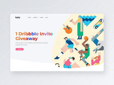 Dribble Invite Giveaway