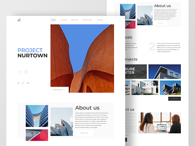 Architecture Studio - Landing Page