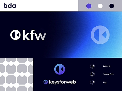 KeysForWeb - Logo & Branding Design branding design development illustration keys logo logotype minimal security trend ui web website website design