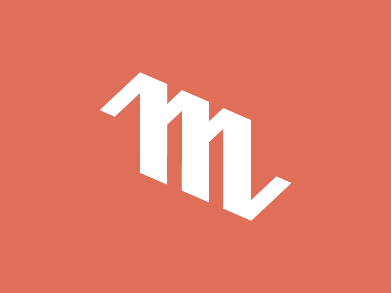 Mmm... branding logo m montana mountains