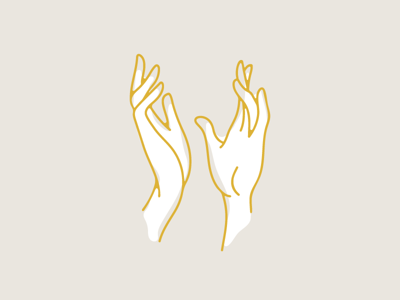 Praise Hands by Isaac Kuula on Dribbble