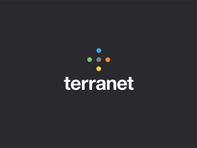 Terranet Logo animation logo colors identity motion spokane sweden terranet