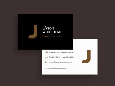 Painter & Decorator Business cards