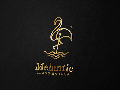 Melantic - Grand Bahama clothing company clothing clothing design fashion fashion brand flamingo logo marine ocean sea smart