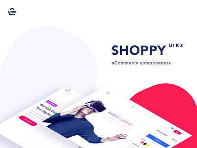 Shoppy UI Kit clean commerce creative design fortis layout market minimal ui uikit ux web