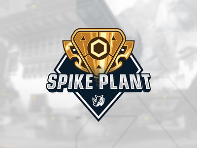 Spike Plant | Tournament Logo branding esports fps game gaming gaminglogo graphic live logo logodesign plant planted shooter spike stream tournament trample twitch twitter valorant