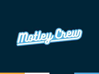 #ThirtyLogos 22 - Motley Crew Apparel apparel apparel design brand branding clothing brand icon logo monogram shirt streetwear thirty day logo challenge thirty day logos thirty logos tshirt typogaphy