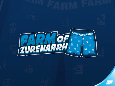 FarmofZurEnArrh - Logo batman boxers briefs design esports farm game gaming icon logo mascot typography underwear