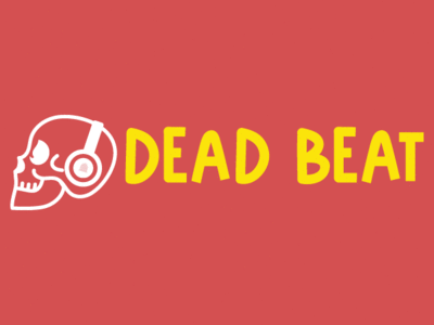 #ThirtyLogos 23 - Deatbeat thirty logos illustration brand typography thirty day logo challenge thirty day logos logo icon beat dead gravestone skull branding logogram music
