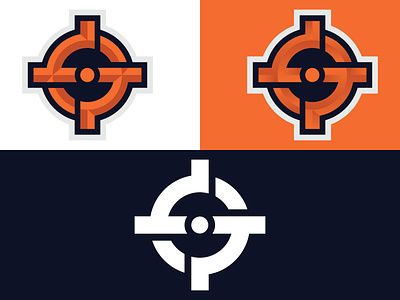 "Sniper" Logo brand branding design esports game gaming graphic icon logo monogram rifle s scope sight snipe sniper stream streaming twitch vector