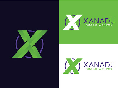 #ThirtyLogos 30 - XANADU Games brand branding design esports fgc fighting game games gaming graphic icon logo maryland smash bros thirty day logo challenge thirty day logos thirty logos typography vector xanadu