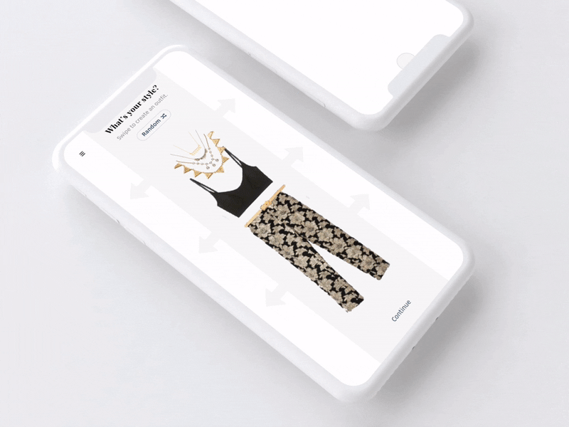 Interactive Clothing Styling App